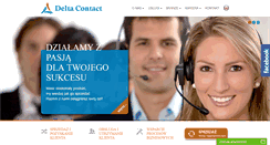 Desktop Screenshot of deltacontact.pl